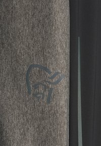 Norrøna TRAINING PANTS - Calças para exterior - caviar/dark grey melange