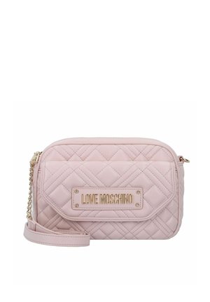 QUILTED UMHÄNGE - Borsa a tracolla - powder