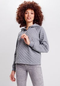 BONOBO Jeans Felpa con cappuccio - gris