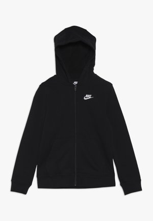 HOODIE CLUB UNISEX - Felpa con zip - black