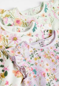 Next 3 PACK BLOOMER REGULAR FIT - Overal - lilac purple sage green floral