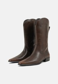 Vagabond NELLA - Kaubojiški / motociklininko stiliaus batai - brown
