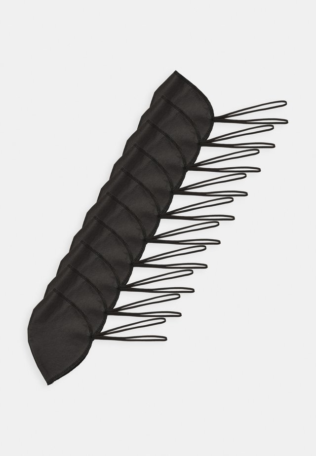 10 PACK - Masque en tissu - black