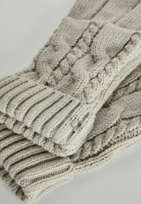 Lipsy COSY CABLE  - REGULAR FIT - Cimdi - light grey