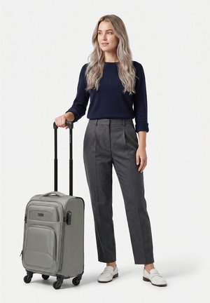 smartbox, EDITION 04 4 ROLLEN KABINENTROLLEY 55 CM MIT DEHNFALTE UNISEX - Trolley - taupe grey