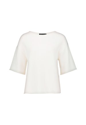 Betty Barclay, BETTY BARCLAY KURZARM STRICKPULLOVER - T-Shirt basic - rohweiß