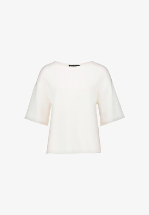 Betty Barclay, BETTY BARCLAY KURZARM STRICKPULLOVER - T-Shirt basic - rohweiß