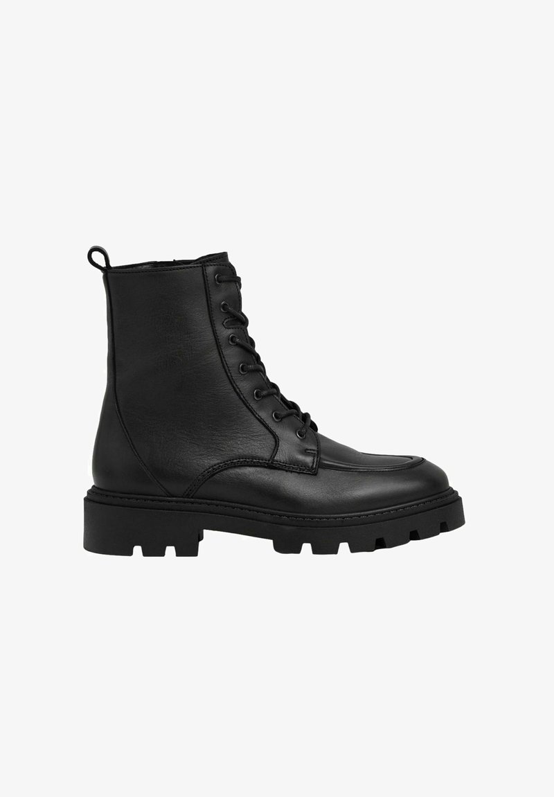 Reiss REGULAR FIT - ELLIE - Platform bokacsizmák - black