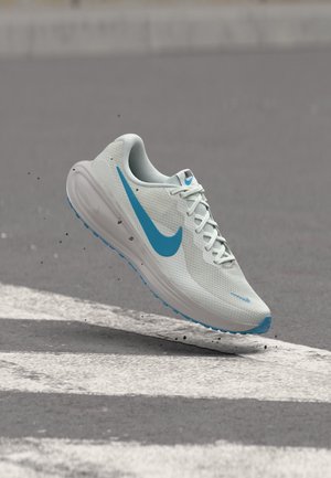 Nike Performance, REVOLUTION - Παπούτσια για τρέξιμο σε δρόμο - off white/light current blue/vast grey/anthracite