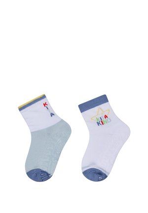 Sterntaler, FLIESEN FLITZER AIR 2ER-PACK - Socks - mittelblau