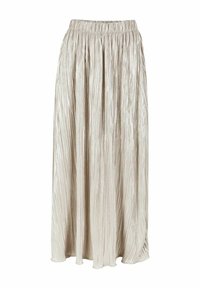 Soft Rebels SRNEVAEH - Maxi szoknya - silver plissé