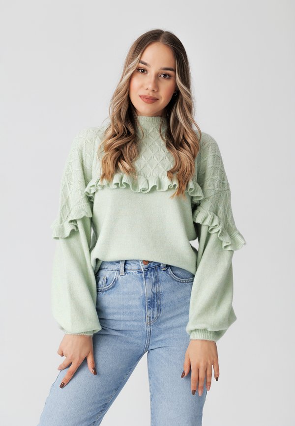 TAMMY - Strickpullover - olive