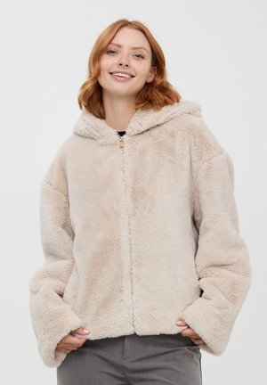 Terranova CON CAPPUCCIO - Giacca invernale - beige chiaro