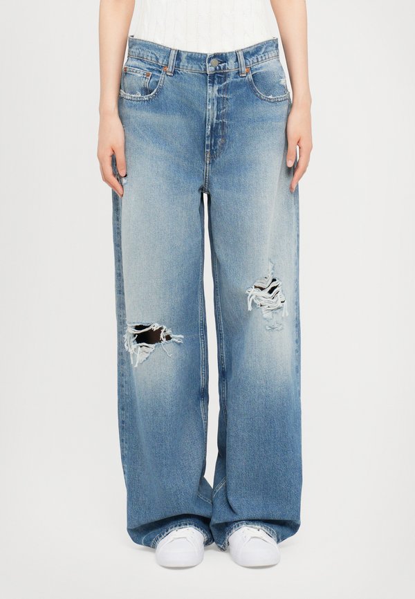 STRAIGHT PANTS - Straight leg jeans - matalia wash