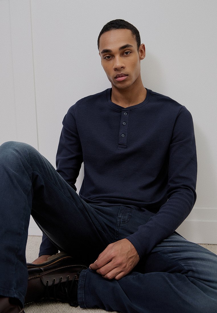 INDICODE JEANS Longsleeve lichtblauw INDICODE JEANS Longsleeve lichtblauw