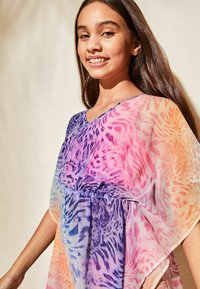 Lipsy KAFTAN REGULAR FIT - Nappali ruha - blue rainbow