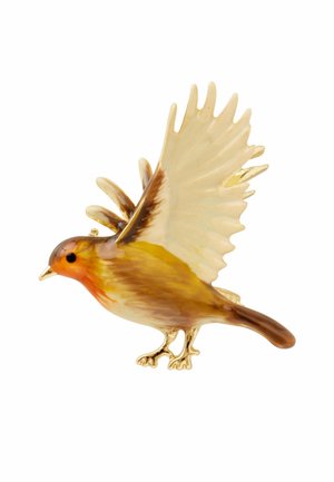 ENAMEL FLYING ROBIN - Brooch - multi color