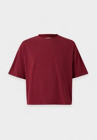 No seleccionado, dark red