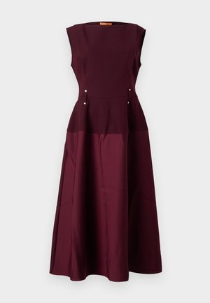 Stine Goya SLEEVELESS BOAT NECK MIDI DRESS - Kokteiļkleita/ballīšu kleita - aubergine