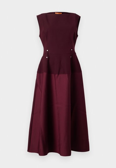 Stine Goya SLEEVELESS BOAT NECK MIDI DRESS - Kokteiļkleita/ballīšu kleita - aubergine