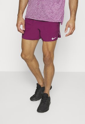 STRIDE - Pantaloncini sportivi - sangria/reflective silver