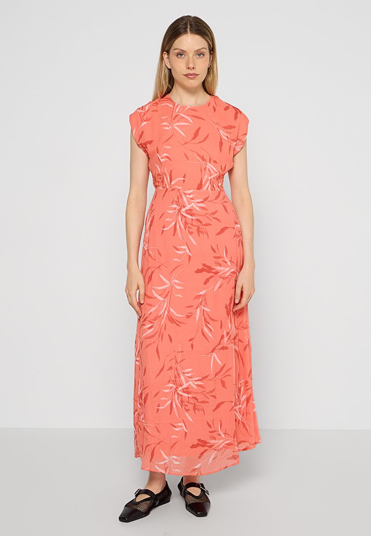 CLAUDIE PIERLOT Maxi-jurk koraalrood