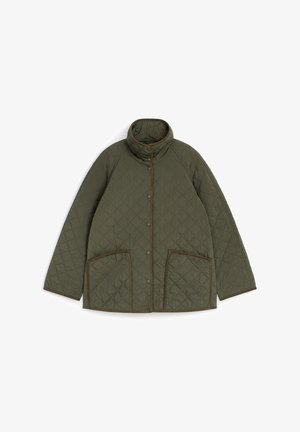 ARKET, ARKET RELAXED QUILTED JACKET - Veste mi-saison - khaki green