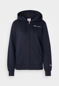 ICONS FULL ZIP HOODIE SMALL LOGO - Mikina so zipsom - dark blue