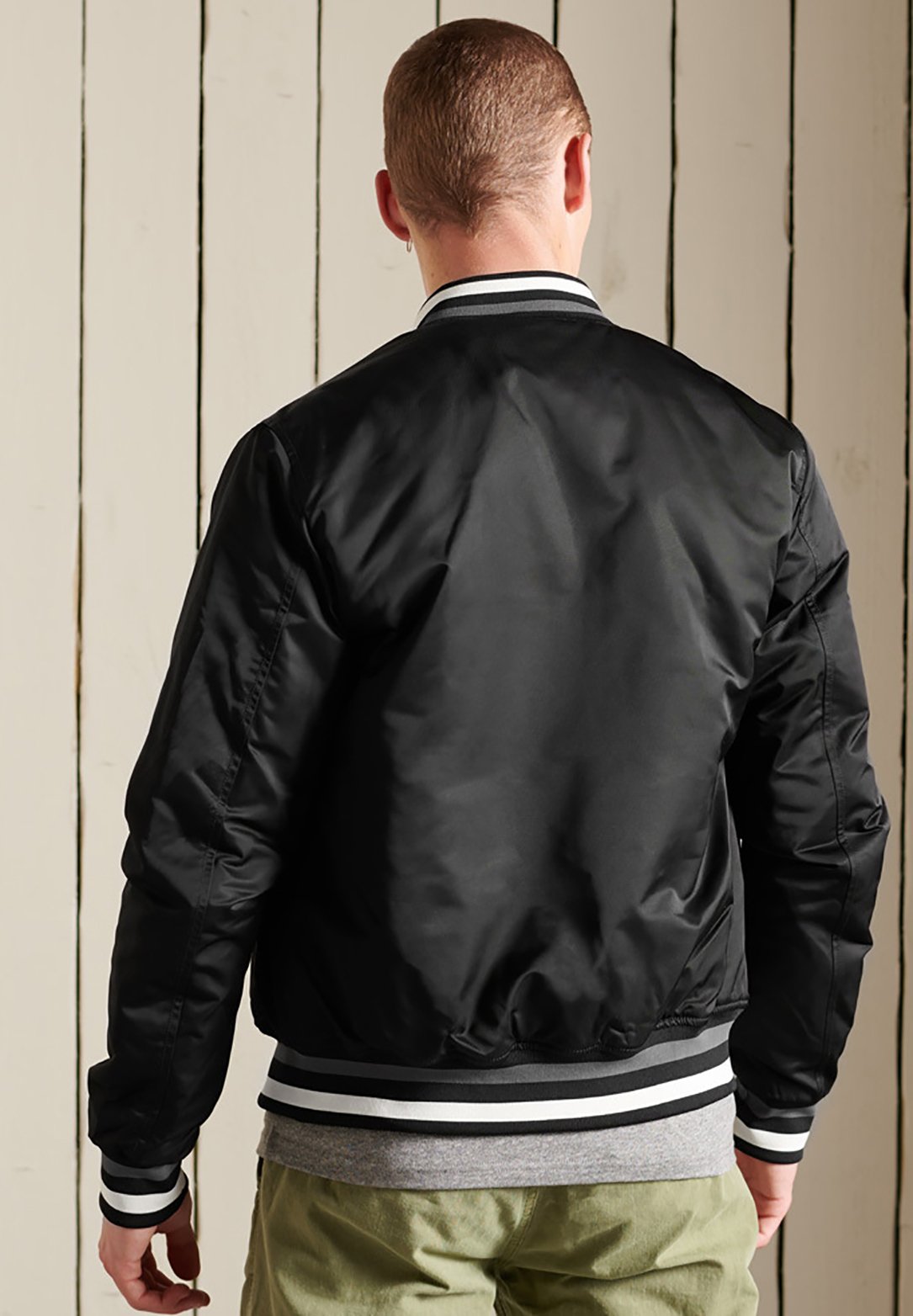 blk dnm bomber jacket