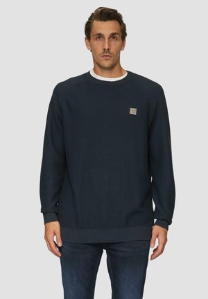 s.Oliver, MIT CREWNECK - Pullover - navy