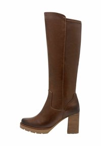 Marco Tozzi Bottes à talons hauts - cognac