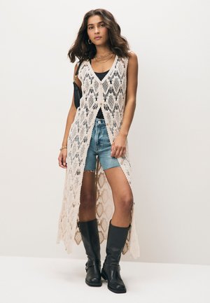 Next REGULAR FIT - BUTTON THROUGH - Accessoire de plage - neutral