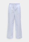 COVERED PANT COTTON POPLIN - Παντελόνι πιτζάμας -  sera/blue descent