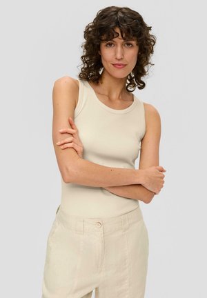 TANK STRUKTUR - Top - beige