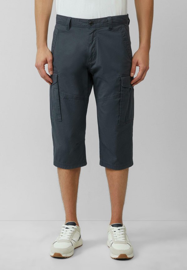 BERMUDA MIT CARGOTASCHEN - Shorts - schiefergrau