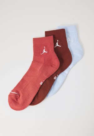 EVERYDAY CUSH ANKLE UNISEX 3 PACK - Sportsocken - hydrogen blue/dark pony/canyon rust/white
