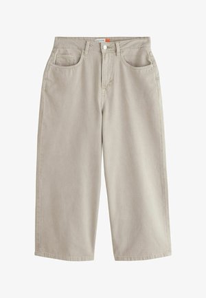 Next, REGULAR FIT - WIDE LEG CROPPED JEANS . - Wide leg - neutral