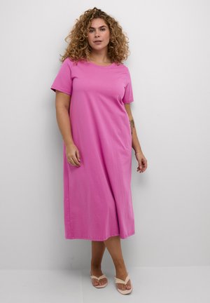 Kaffe Curve LULU - Rochie din jerseu - rose violet