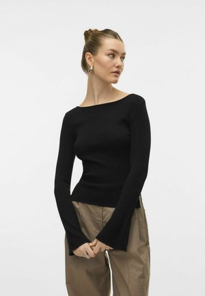AWSINKA - Jersey de punto - black