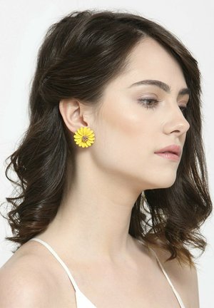 Earrings - yellow
