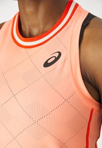 ASICS MATCH TANK - Topper - sun coral