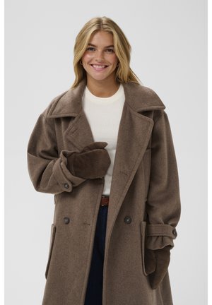 NAOLASZ MITTENS - Dūraiņi - chocolate brown