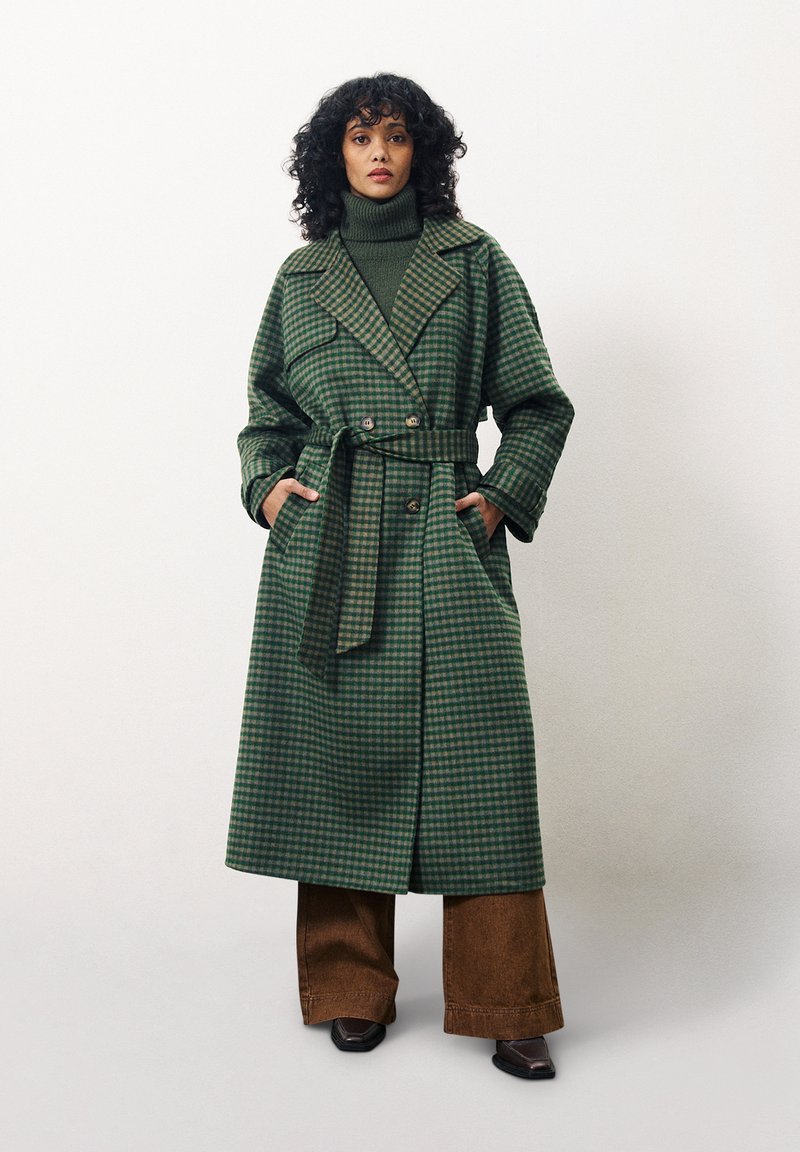 FRNCH ADELPHIA - Trenchcoat - vert foret