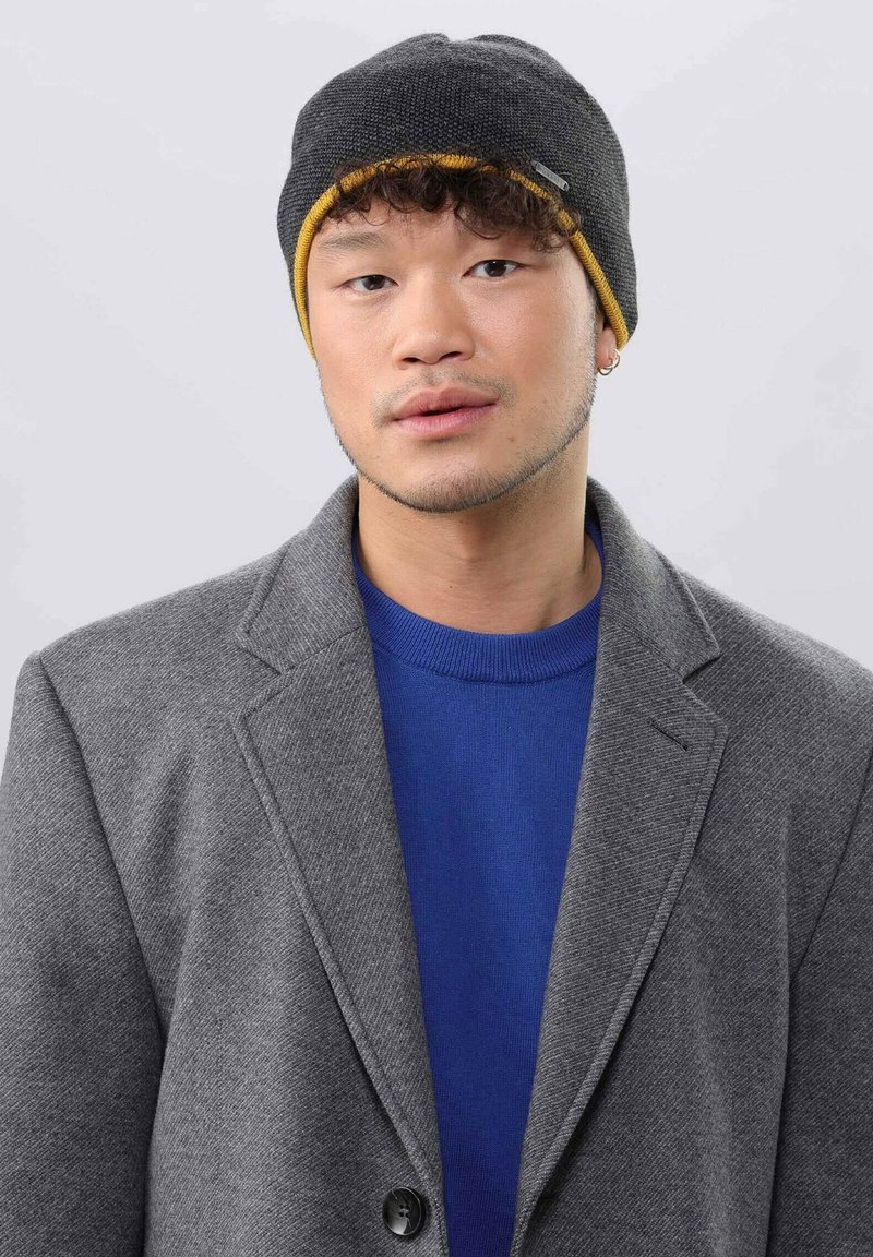 Bugatti BEANIE Pipo Charcoal antrasiitti Zalando fi bugatti-beanie-pipo-charcoal-antrasiitti-zalando-fi