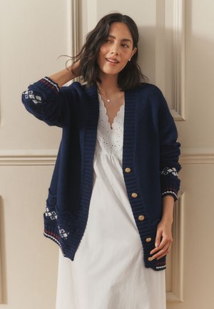 Laura Ashley, HOMESPUN ANCHOR  - Strickjacke - navy