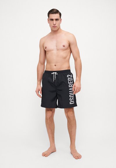 Dsquared2 URBAN BOXER - Fürdőnadrág - black