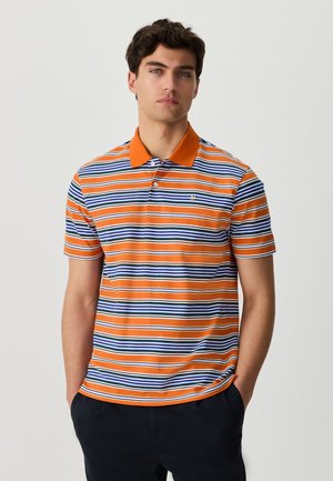 Next, REGULAR FIT - HORIZONTAL STRIPED POLO SHIRT  . - Poloshirt - orange