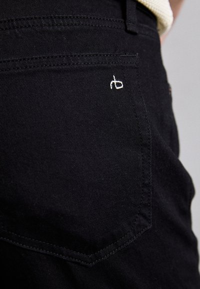 rag & bone Jean droit - black