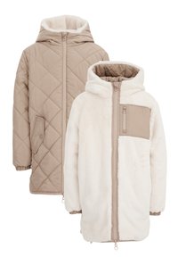 WE Fashion Žieminis paltas - beige