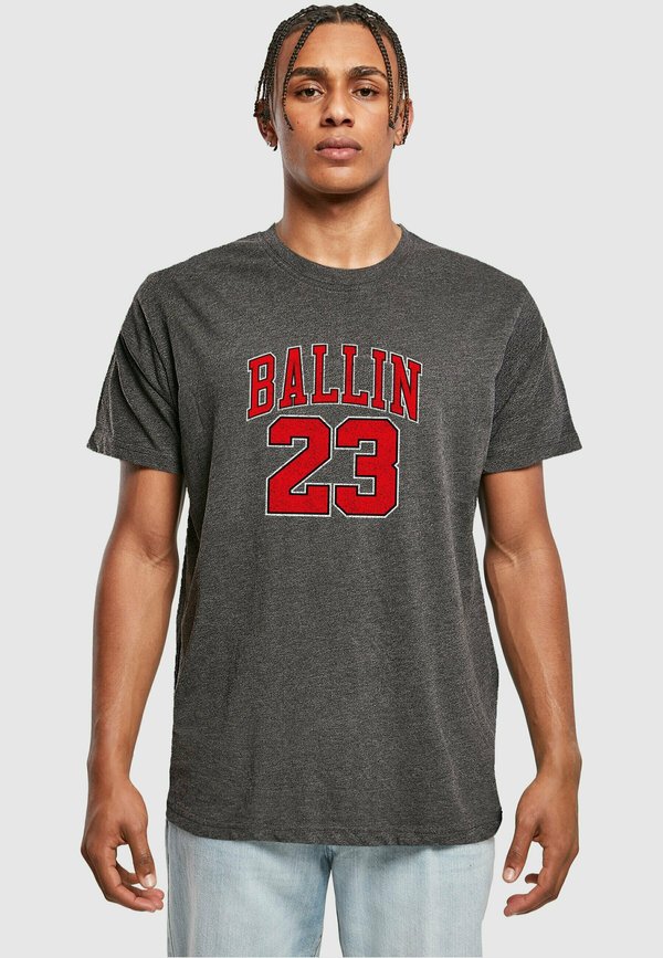 BALLIN 23 - T-Shirt print - charcoal